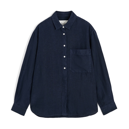 Aiayu Lynette Linen Navy